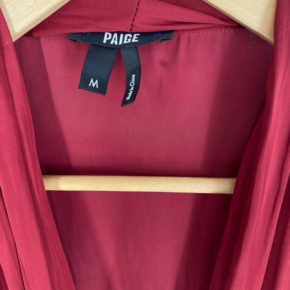 Paige - Sevilla Thong Bodysuit in Fig - Picture 5 of 8